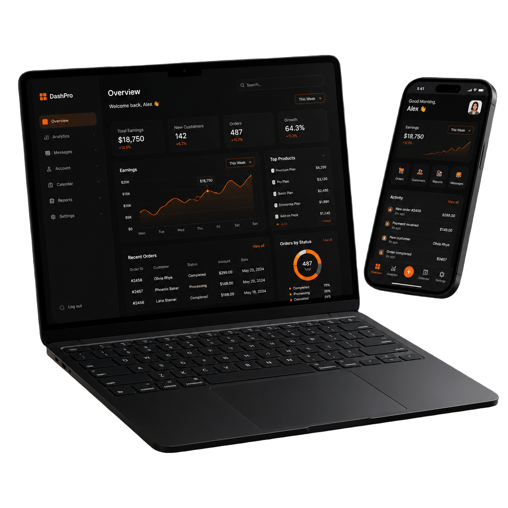 Mockup Laptop dan HP