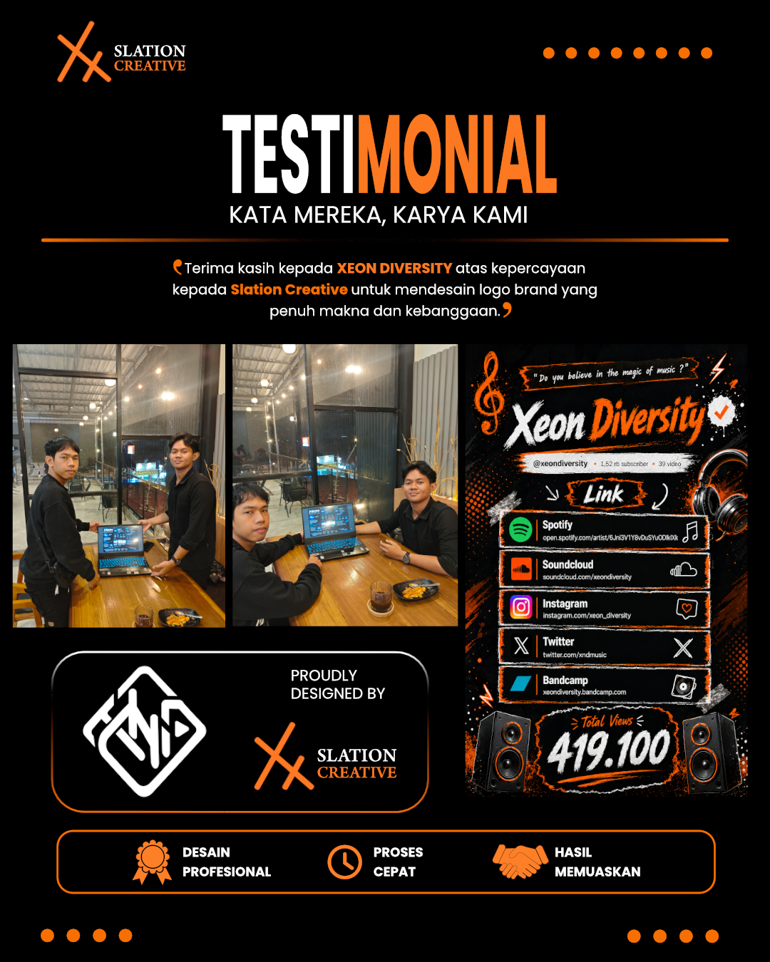 Design Logo Xeon Diversity